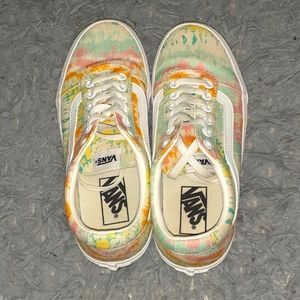 Multicolored vans